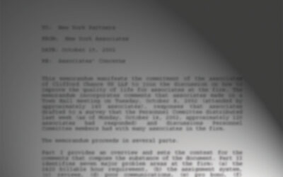 Associate Dissatisfaction: The Chance that Clifford Took